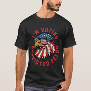 Trump 2024 Verurteilter Straftäter Ich wähle Repub T-Shirt