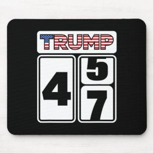 Trump 2024 Wahl 47 Siegeszug Präsident Inaug Mousepad