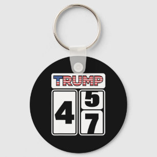 Trump 2024 Wahl 47 Siegeszug Präsident Inaug Schlüsselanhänger