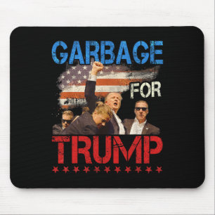 Trump 2024 Wahl Stolz, Müll zu wählen Trump Mousepad
