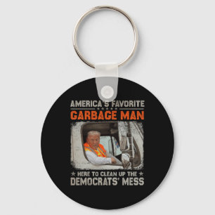 Trump 2024 Wahl Trump Garbage Man wählen Trump P Schlüsselanhänger