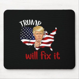 Trump 2024 Wahl Wird Es Reparieren Design  Mousepad