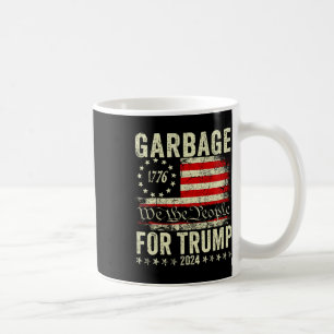 Trump 2024 Wahlmüll Wähle Trump Präsident Kaffeetasse