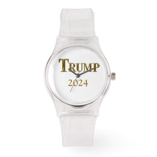 TRUMP 2024 WATCH ARMBANDUHR (Vorderseite)
