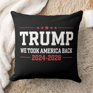 Trump 2024 We Took America Back 47 USA Kissen