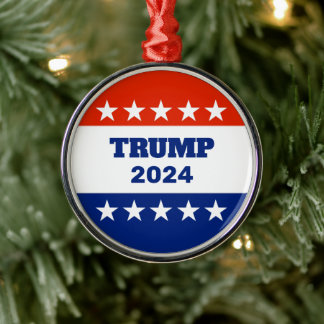Trump 2024 Weihnachten Ornament Aus Metall