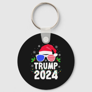 Trump 2024 Weihnachten - Weihnachten wird wieder g Schlüsselanhänger