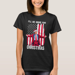 Trump 2024 werde ich für den Weihnachtslustigen Tr T-Shirt