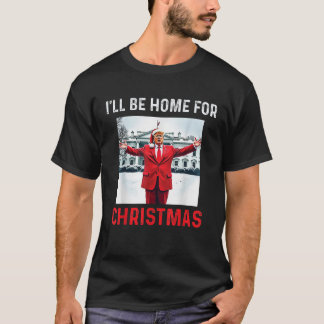 Trump 2024 werde ich für den Weihnachtslustigen Tr T-Shirt