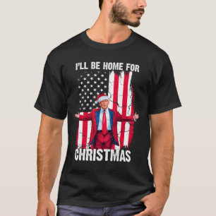 Trump 2024 werde ich für den Weihnachtslustigen Tr T-Shirt