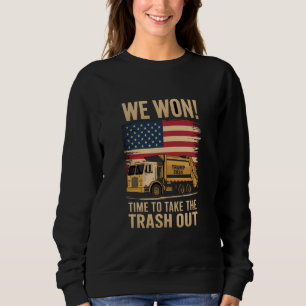Trump 2024 Wir Gewannen Siege Sieg Amtseinführung  Sweatshirt