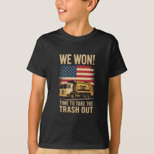 Trump 2024 Wir Gewannen Siege Sieg Amtseinführung  T-Shirt