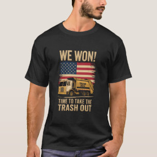 Trump 2024 Wir Gewannen Siege Sieg Amtseinführung  T-Shirt