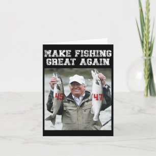 Trump 2024 wird die Fischerei wieder großartig mac Karte