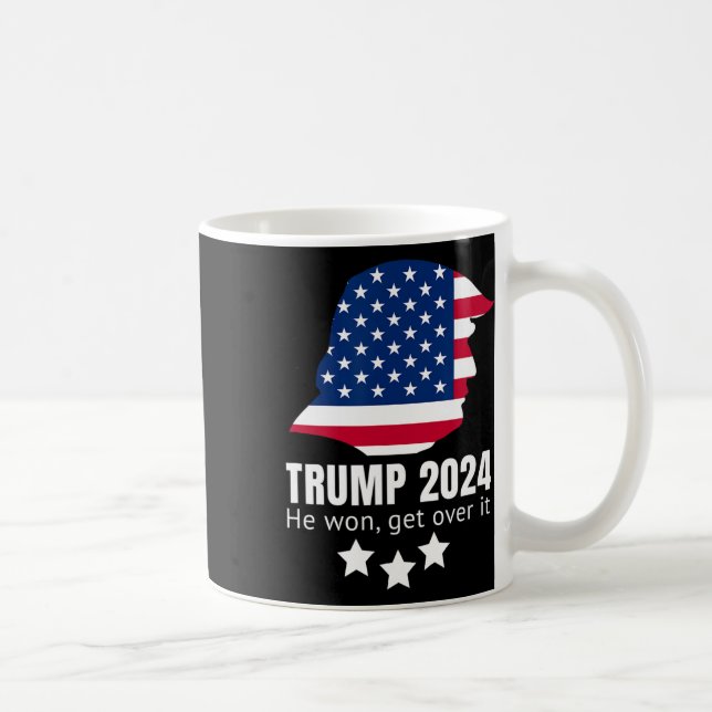 Trump 2024 wird er überwinden kaffeetasse (Rechts)