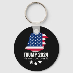 Trump 2024 wird er überwinden schlüsselanhänger