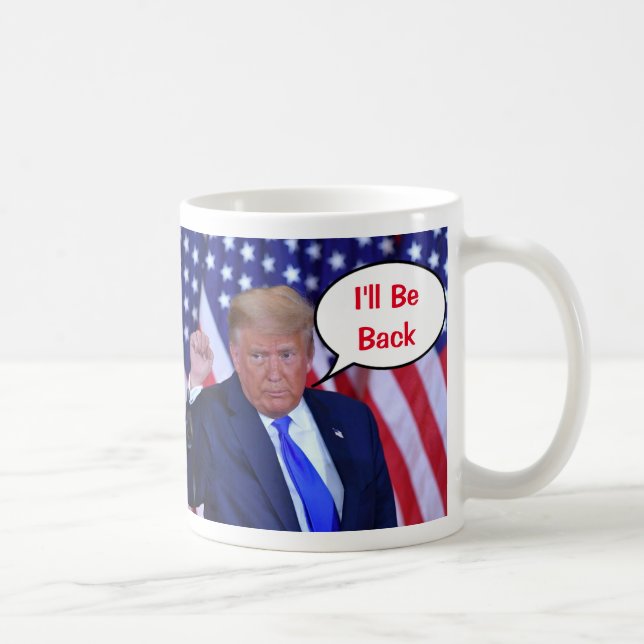 Trump 2024 wird zurück sein kaffeetasse (Rechts)