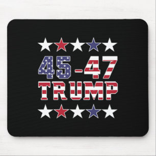 Trump 2024: Witzige Zeit, Garbyge Biden auszusteig Mousepad