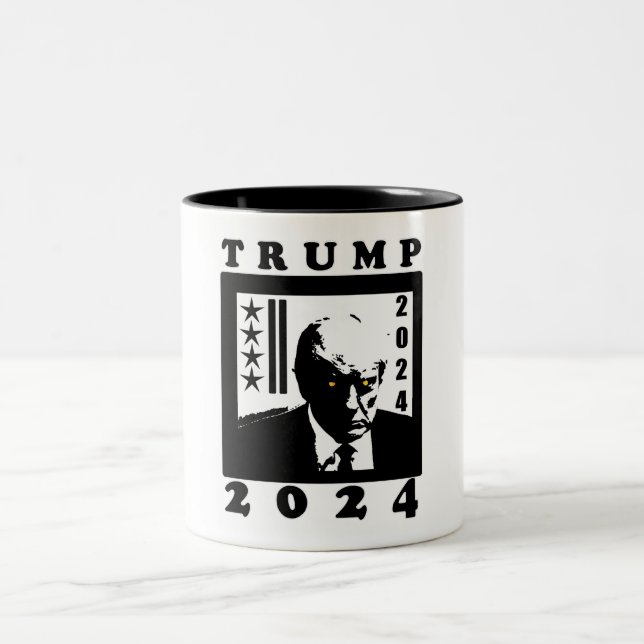 TRUMP 2024 ZWEIFARBIGE TASSE (Mittel)