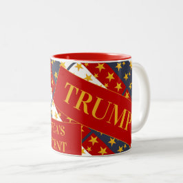 TRUMP 2024 ZWEIFARBIGE TASSE