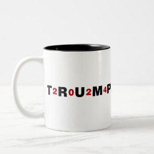 Trump 2024 zweifarbige tasse
