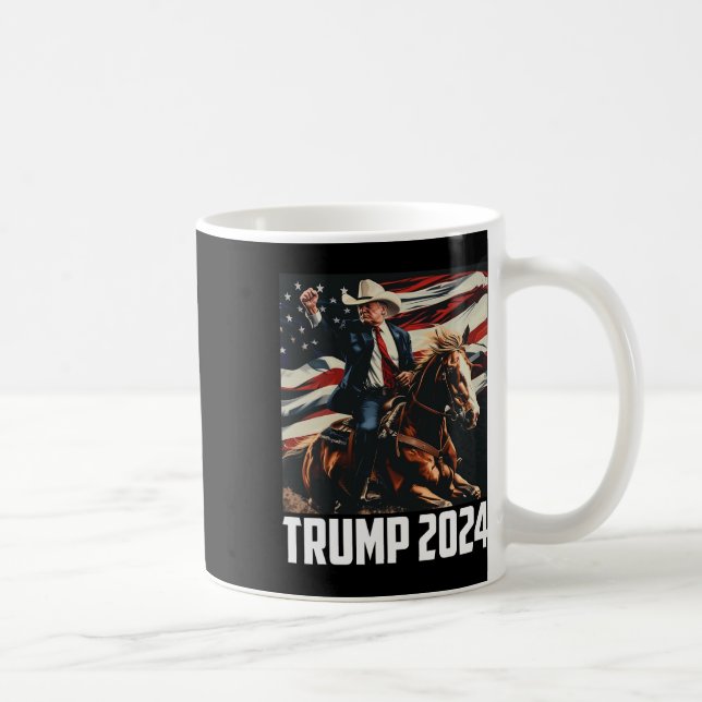Trump 2025 4. Juli Patriotische Amerika unabhängig Kaffeetasse (Rechts)