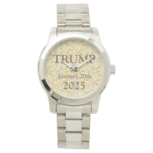 TRUMP 2025 ARMBANDUHR (Vorderseite)