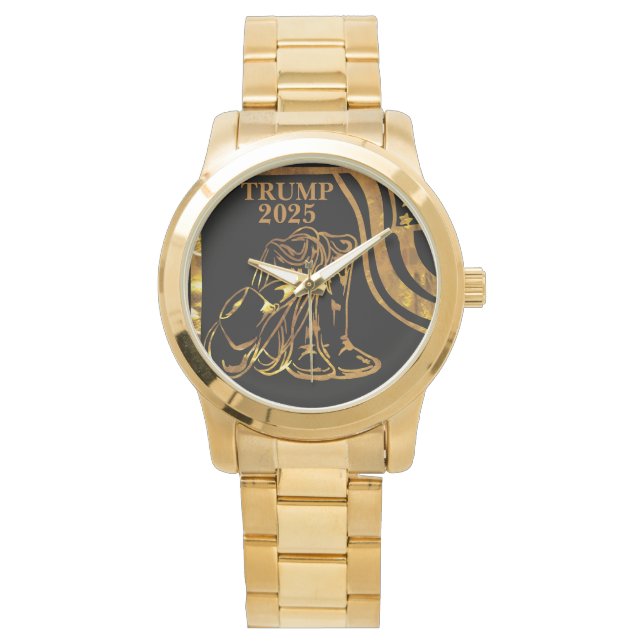 TRUMP 2025 ARMBANDUHR (Vorderseite)