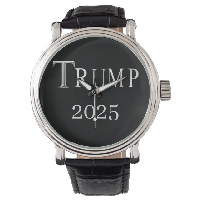 TRUMP 2025 ARMBANDUHR (Vorderseite)