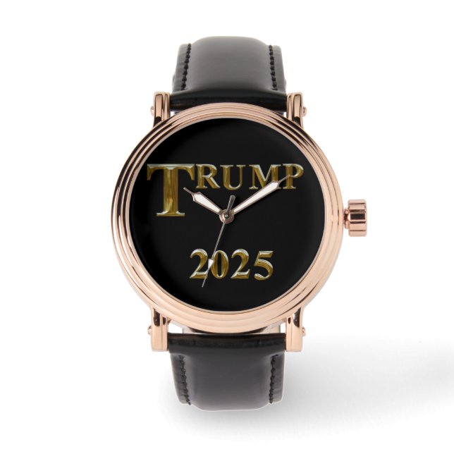 TRUMP 2025 ARMBANDUHR (Vorderseite)