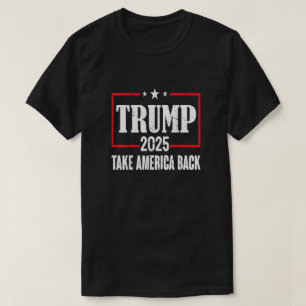 Trump 2025 bringt Amerika zurück ins Shirt für Män