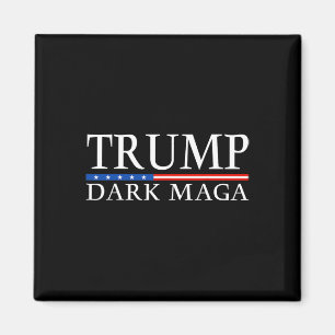 Trump 2025 Dunkler Mega-Präsident Donald Trump Magnet