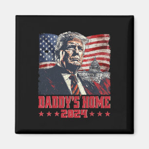 Trump 2025 Erobern Amerika Scheiß Daddy Nach Hause Magnet