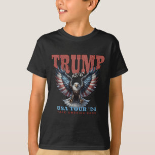 Trump 2025 Erobern Sie Amerika wieder Vintage Retr T-Shirt