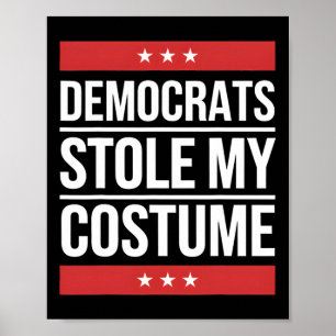 Trump 2025 Halloween-Kostüm Poster