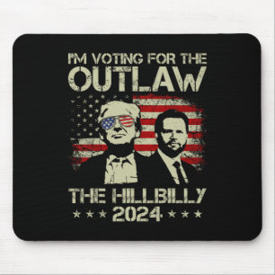 Trump 2025 - Ich stimme für den Gesetzlosen und de Mousepad