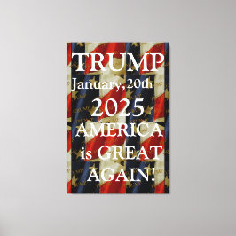 TRUMP 2025 LEINWANDDRUCK