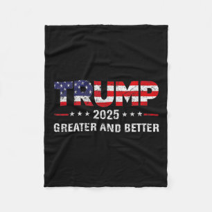Trump 2025: Neue Zielpolitik größer und besser Fleecedecke