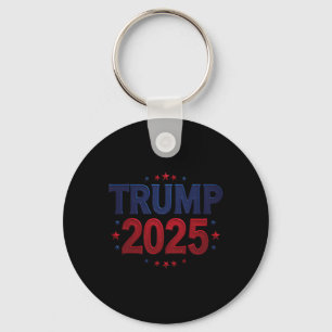Trump 2025 Präsident 45 Und 47 Retro Vintage 1  Schlüsselanhänger
