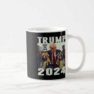 Trump 2025 Rettet Die Katzen Sagt Debyte Kaffeetasse