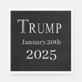 TRUMP 2025 SERVIETTE