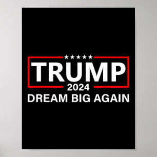 Trump 2025 Träume groß erneut Poster