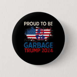 Trump 2025 Wahl Stolz, eine Müllstimme für Trump z Button