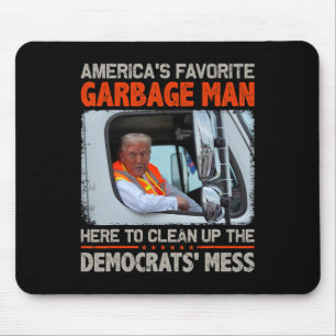 Trump 2025 Wahl Stolz, eine Müllstimme für Trump z Mousepad