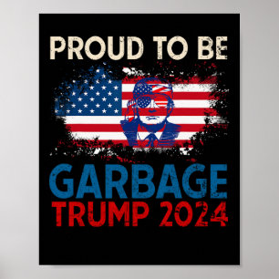 Trump 2025 Wahl Stolz Garbyge Wahl Trump Poster