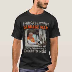 Trump 2025 Wahl Trump Müll Mann Wählen Trump P T-Shirt