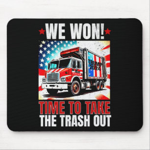 Trump 2025 Wir Gewannen Siegt Sieg Amtseinführung Mousepad
