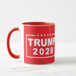 Trump 2028 Funny President Donald Trump Tasse