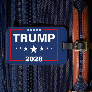 Trump 2028 Hofschild Gepäckanhänger