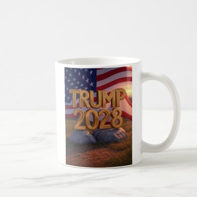 TRUMP 2028 KAFFEETASSE (Rechts)